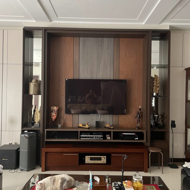 Desain Interior Rumah Surabaya - Dharmahusada House Project - Living Room
